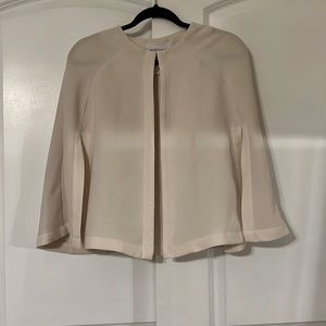 BCBG Generation - Off white short sleeve cape - Size Small